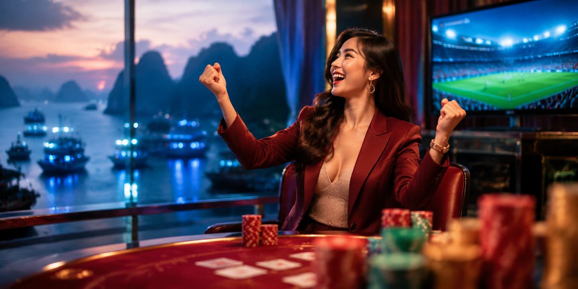 Baccarat và cảnh vịnh Hạ Long – giải trí casino trực tuyến tại Việt Nam