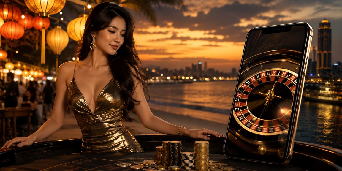 Roulette và slots đêm Sài Gòn – không khí casino trực tuyến nhộn nhịp